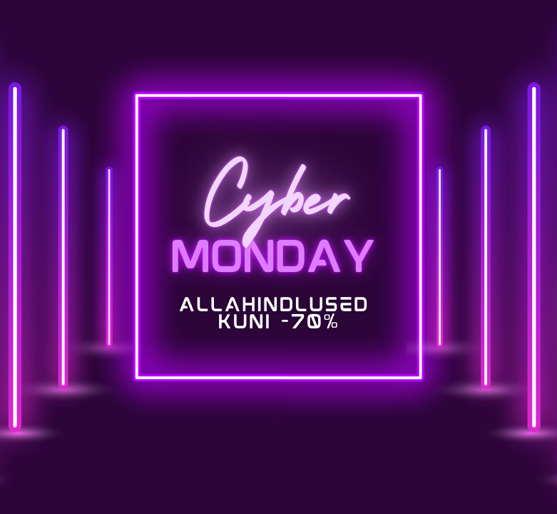 Cyber Monday pakkumised kuni -70%🛒💳