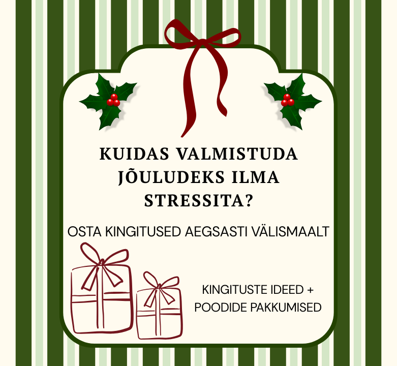 Kuidas valmistuda jõuludeks ilma stressita? 🎄💫