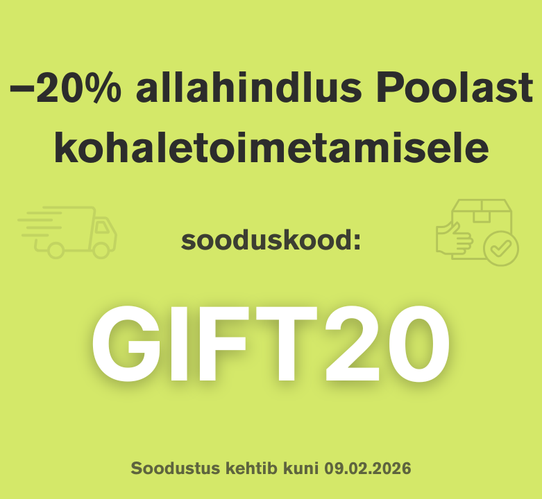 🛍️ Ostlemine Poolas: suurem valik, madalamad hinnad ja -20% kohaletoimetamine