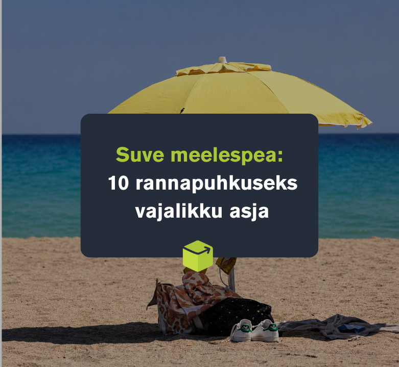 10 suveks hädavajalikku asja rannapuhkuseks