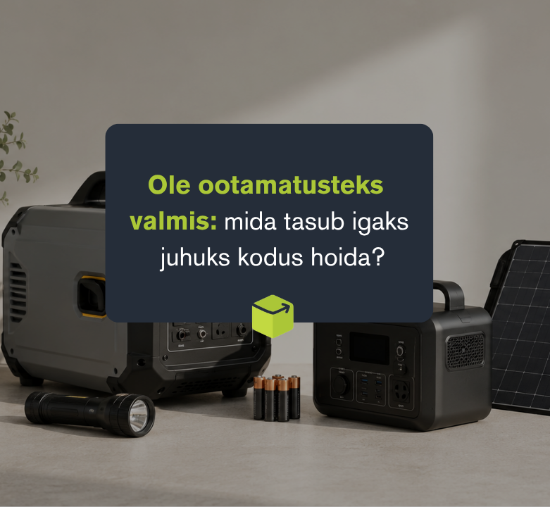 Ole ootamatusteks valmis: mida tasub igaks juhuks kodus hoida