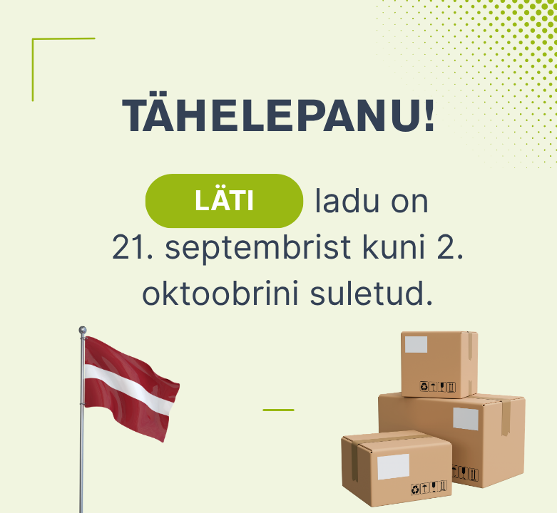 Läti lao töökorralduse muudatused